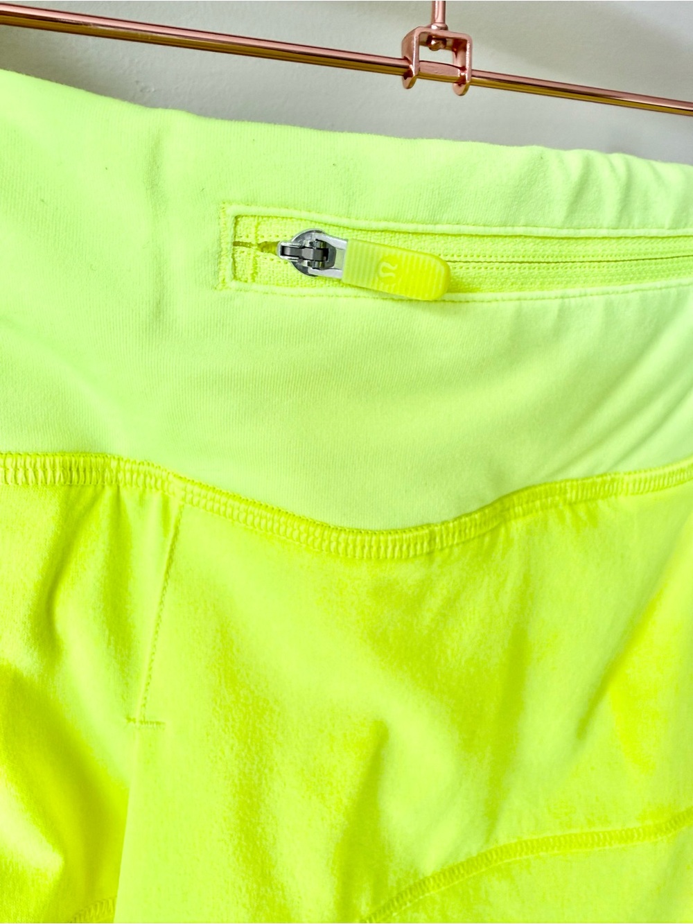 Lululemon Pace Rival Mid-Rise Skirt Bike Pickleball Skort Highlight Yellow 8 - Picture 12 of 14